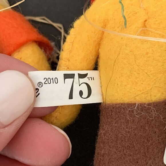 2010 Annalee Doll 9" Gold Fall Elf - Picture 5 of 5